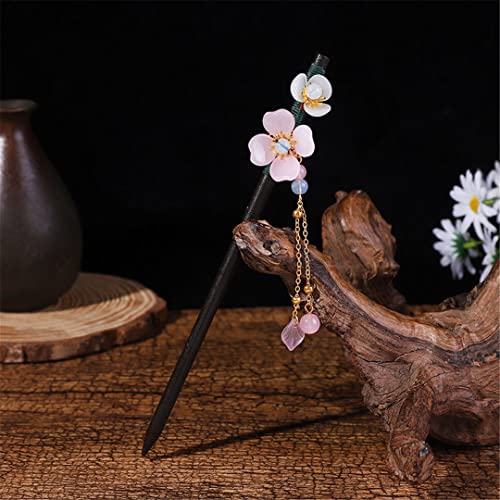 Weibliche Haarnadel Essstäbchen Chinesischen Stil Haarnadel Handgefertigte Kleid Accessoires Braut Hochzeit Schmuck F(I) von NIULIniuli