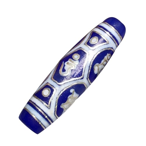 NIUSABOU Tibetische Perlen, Sechs Zeichen Wahrheit Dzi Perle Anhänger Natürlicher Achat 3,8 x1cm for Männer Und Frauen NIUSABOU Tibetische Perlen, Sechs Zeichen Wahrheit Dzi Perle Anhänger Natürlicher Achat 3,8 x1cm for Männer Und Frauen von NIUSABOU