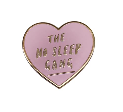 Die No Sleep Gang rosa Herz Pin trendy Frauen Schwestern Dekor einzigartige Nachtschicht Mitarbeiter Freunde Geschenk Die No Sleep Gang rosa Herz Pin trendy Frauen Schwestern Dekor einzigartige Nachtschicht Mitarbeiter Freunde Geschenk von NIUSHANG