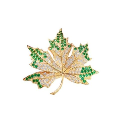Glänzender grüner Kristall Strass Ahorn Brosche für Frauen Männer Elegante Blatt Brosche Pin Voller Strass Ahorn Blatt Brosche Pflanze Corsage Party Schmuck Glänzender grüner Kristall Strass Ahorn Brosche für Frauen Männer Elegante Blatt Brosche Pin Voller Strass Ahorn Blatt Brosche Pflanze Corsage Party Schmuck von NIUSHANG
