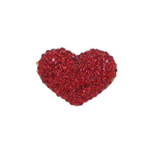 Glänzendes rotes Herz Brosche für Frauen Strass Liebe Brosche Pin Rot Volle Strass Herz Form Brosche Eingelegtes Brosche Liebe Herz Brosche für Kleid Kleidung Glänzendes rotes Herz Brosche für Frauen Strass Liebe Brosche Pin Rot Volle Strass Herz Form Brosche Eingelegtes Brosche Liebe Herz Brosche für Kleid Kleidung von NIUSHANG