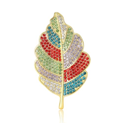 NIUSHANGBunte Blatt Brosche Bunte Strass Blatt Form Pin Corsage Kristall Blatt Form Strass Schal Dekoration Frauen Brosche Pins Mode erstellt Kristall Broschen für Hochzeit Party Weihnachten Geschenk NIUSHANGBunte Blatt Brosche Bunte Strass Blatt Form Pin Corsage Kristall Blatt Form Strass Schal Dekoration Frauen Brosche Pins Mode erstellt Kristall Broschen für Hochzeit Party Weihnachten Geschenk von NIUSHANG
