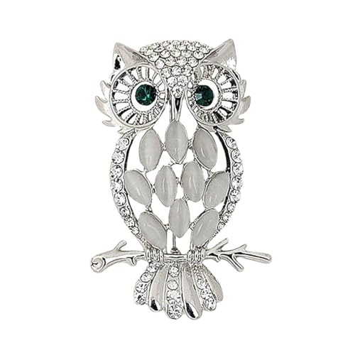 NIUSHANGKristall Strass Eule Brosche Für Hochzeit Eule Hübsche Tier Broschen Schal Pin Elegant Glänzend Grün Geäugte Eule Brosche Pin Mode Schmuck Zubehör für Frauen Männer Geschenk NIUSHANGKristall Strass Eule Brosche Für Hochzeit Eule Hübsche Tier Broschen Schal Pin Elegant Glänzend Grün Geäugte Eule Brosche Pin Mode Schmuck Zubehör für Frauen Männer Geschenk von NIUSHANG
