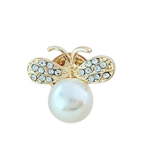 Nette Strass Biene Brosche Pin für Frauen Vintage Insekt Biene Brosche Kristall Perle Brosche Pin Metall Abzeichen Revers Pin Kleidung Zubehör Schmuck Geschenke für Mädchen Nette Strass Biene Brosche Pin für Frauen Vintage Insekt Biene Brosche Kristall Perle Brosche Pin Metall Abzeichen Revers Pin Kleidung Zubehör Schmuck Geschenke für Mädchen von NIUSHANG