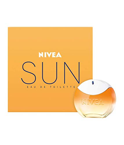 NIVEA SUN Eau de Toilette, Parfum mit dem Original Sonnencreme Duft, sommerlicher und erfrischender unisex, im ikonischen Parfüm-Flakon (30 ml) von NIVEA