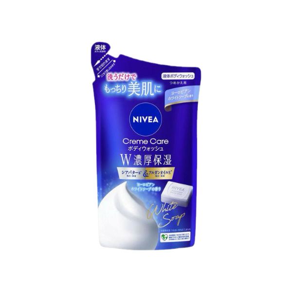 NIVEA Japan - Cream Care Body Wash European Soap Refill - 340ml von NIVEA Japan