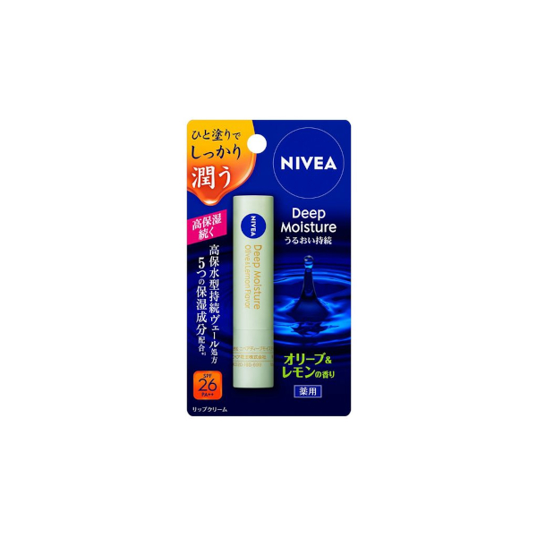 NIVEA Japan - Deep Moisture Lip, Olive & Lemon Scent - 2.2g von NIVEA Japan