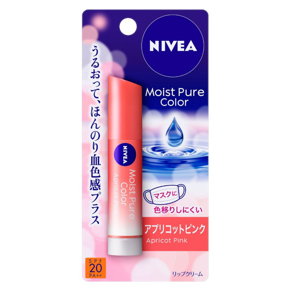 NIVEA Japan - Moist Pure Color Lip Apricot Pink - 3.5g NIVEA Japan - Moist Pure Color Lip Apricot Pink - 3.5g von NIVEA Japan