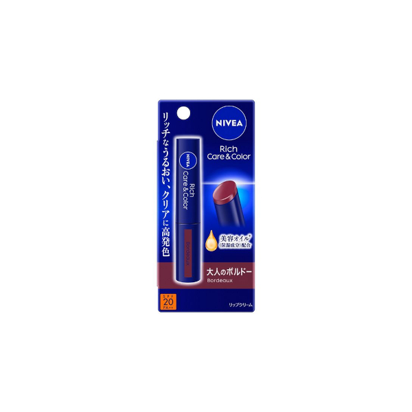 NIVEA Japan - Rich Care & Color Lip Bordeaux - 2g von NIVEA Japan