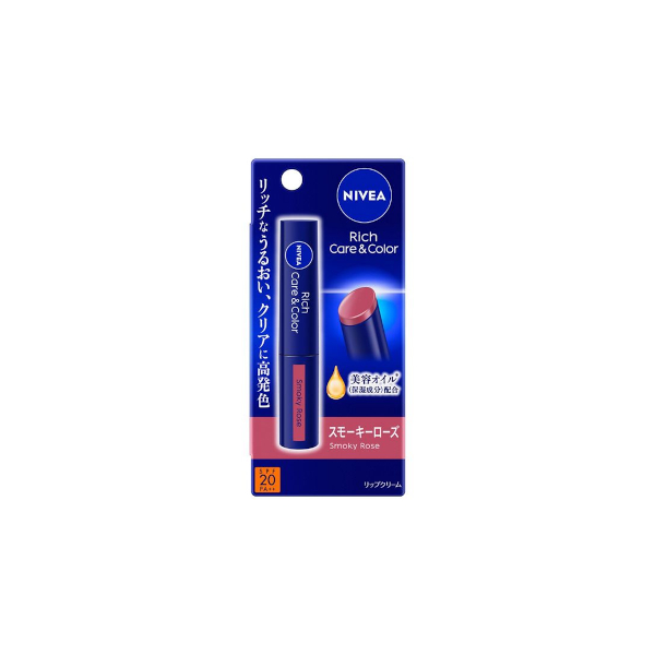 NIVEA Japan - Rich Care & Color Lip Smoky Rose - 2g von NIVEA Japan