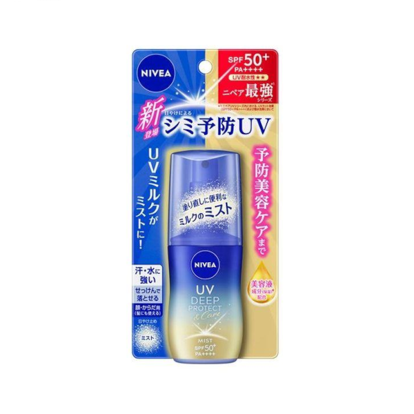 NIVEA Japan - UV Deep Protect & Care Milk Mist SPF50+ PA++++ - 60ml NIVEA Japan - UV Deep Protect & Care Milk Mist SPF50+ PA++++ - 60ml von NIVEA Japan