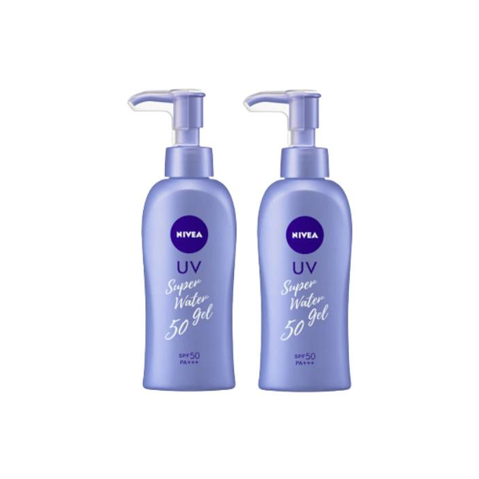 NIVEA Japan - UV Super Water Gel SPF50 PA+++ - (2ea) Set von NIVEA Japan