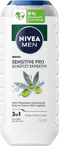 NIVEA MEN Pflegedusche 3in1 Sensitive Pro schützt effektiv 250 ml von NIVEA MEN