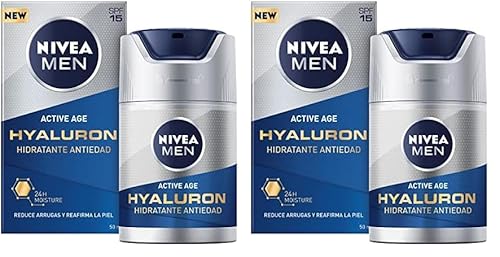 NIVEA Men Active Age Hidratante Dnage, 50 ml (Packung mit 2) von NIVEA MEN