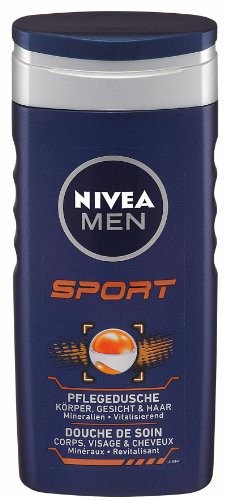 Nivea Pflegedusche Sport for Men, 4er Pack (4 x 250 ml) von NIVEA MEN
