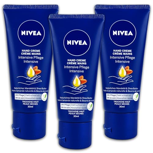 3 er Pack NIVEA Intensiv Pflege Handcreme 3 x 30 ml von NIVEA