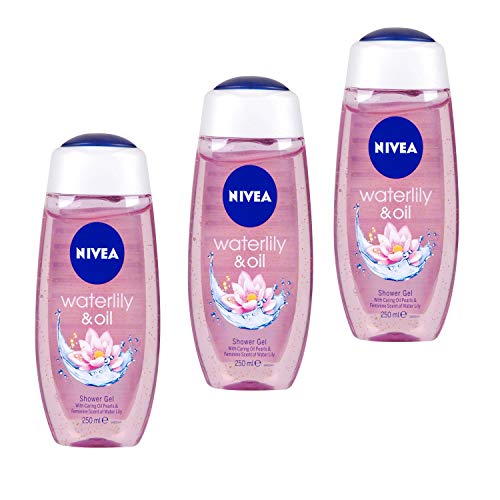 3 x Nivea Damen Duschgel Seerose und Öl - 250 ml von NIVEA