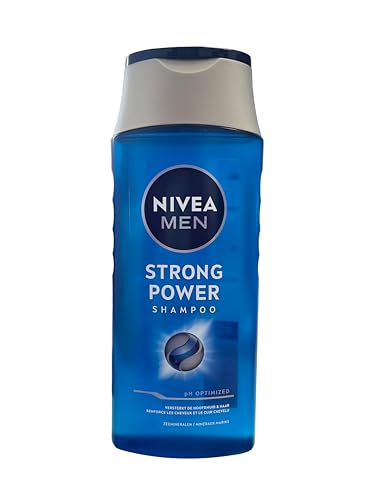 6 x NIVEA Men Shampoo "Strong Power" - für normales Haar - 250 ml von NIVEA