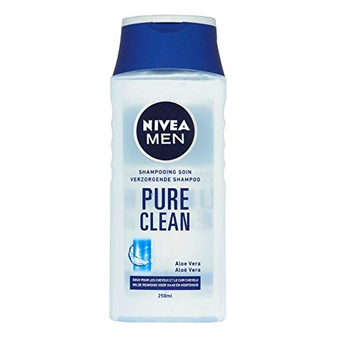 6 x Nivea Shampoo Men "Pure Clean" mit Aloe Vera, für normales Haar - 250 ml von NIVEA