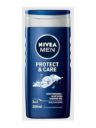 6er Pack - NIVEA Duschgel Men 3in1 "Protect & Care" - 250ml von NIVEA