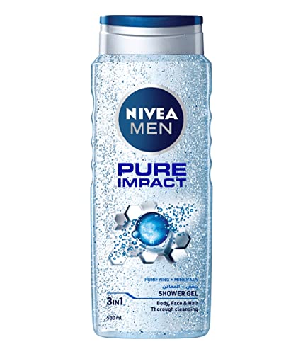 6er Pack - NIVEA Duschgel Men 3in1 "Pure Impact" - 250ml von NIVEA