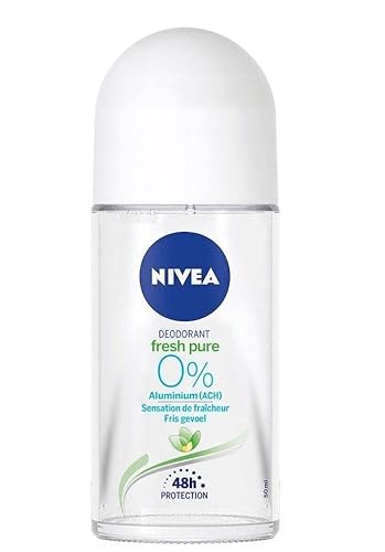 6er Pack - NIVEA Women "Fresh Pure" Deo Roll-on, 0% Aluminium - 50ml von Nivea