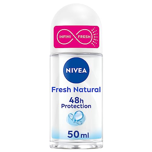 NIVEA Bola Fresh Natural 0% Damen Deodorant 48 Stunden Wirksamkeit Langanhaltende Frische Achsel Antitranspirant Aluminiumfreies Antitranspirant 1x 50ml || Verpackung kann variieren von NIVEA