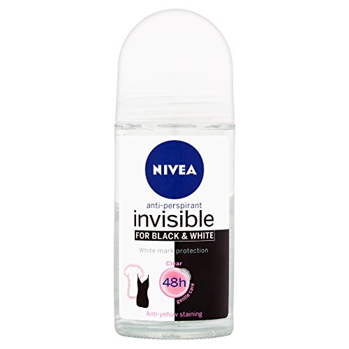 NIVEA Deo Roll-on Women "Invisible for black & white - Fresh", Anti-Perspirant - 6er Pack (6 x 50 ml) von NIVEA