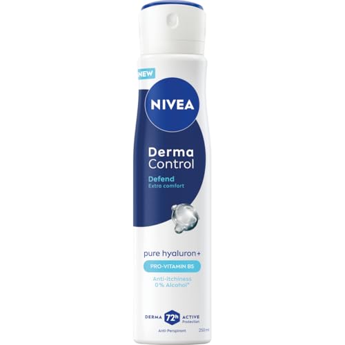 NIVEA Derma Control Defend Damen Antitranspirant 72h Schutz Hyaluronsäure Spray 250ml NIVEA Derma Control Defend Damen Antitranspirant 72h Schutz Hyaluronsäure Spray 250ml von NIVEA