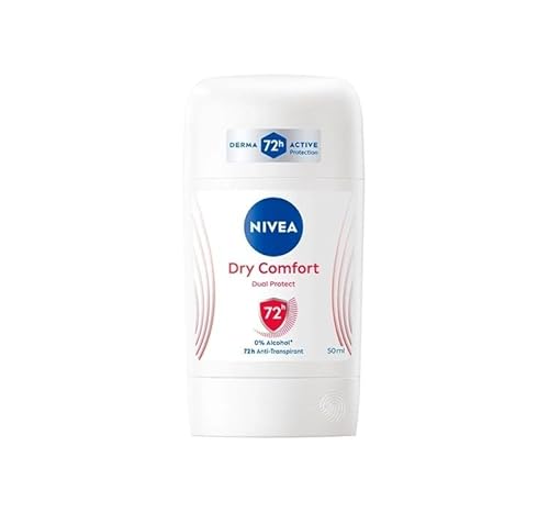 NIVEA Dry Comfort 72h Anti-Transpirant Stick für Damen, 50 ml von NIVEA
