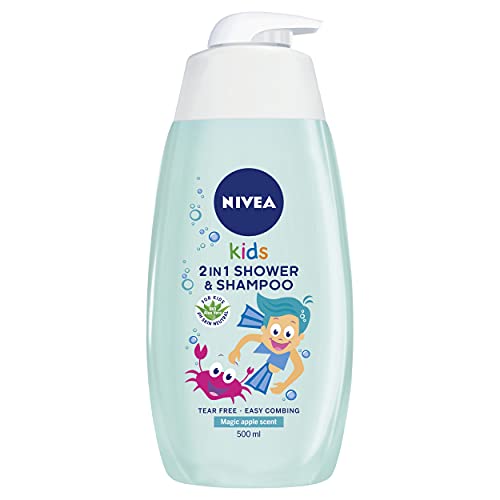 NIVEA Körper- und Haarreiniger 2in1 Apfelduft Karamellen 500 ml von NIVEA