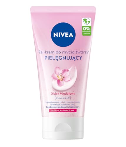 NIVEA Linderendes Gesichtsreinigungsgel für Frauen für trockene Haut 150ml von NIVEA