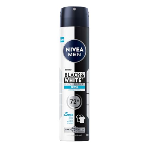 NIVEA MEN Antitranspirant Black&White Invisible Fresh, 200 ml von NIVEA