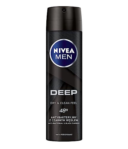 NIVEA MEN Deep Darkwood 48 H Antitranspirant Spray für Herren 150 ml von NIVEA