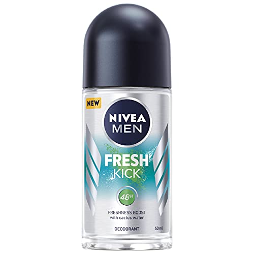 NIVEA MEN Fresh Kick 48 H Antitranspirant im Ball für Männer 50 ml von NIVEA