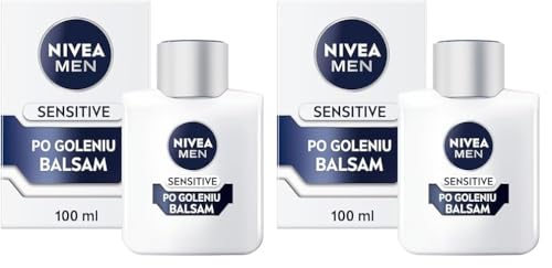 NIVEA MEN Sensitive Beruhigende Rasierlotion 100 ml (Packung mit 2) von NIVEA