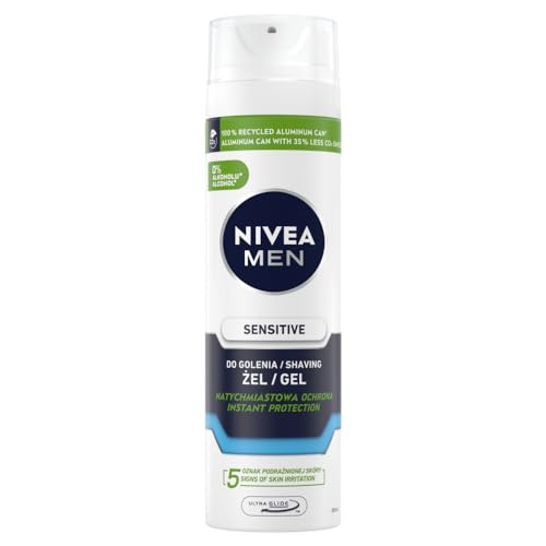 NIVEA MEN Sensitive Beruhigendes Rasiergel für Männer 200 ml von NIVEA