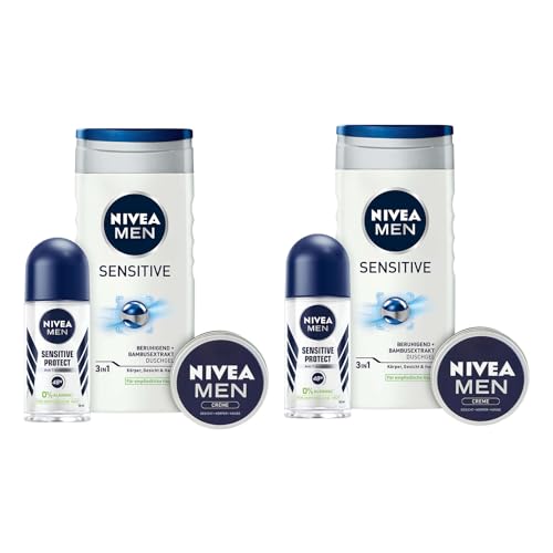 NIVEA MEN Sensitive Tool, 2 x Geschenkset von NIVEA