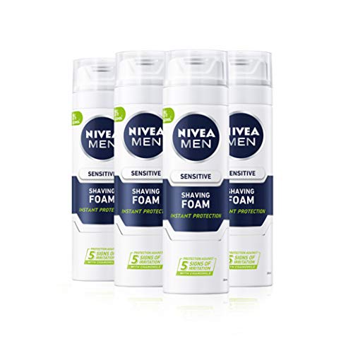 NIVEA Men Shave Foam Sensitive 200ml x 4 von NIVEA