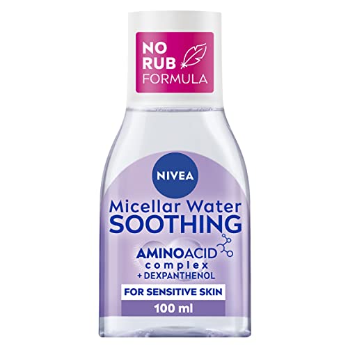 NIVEA MicellAIR Skin Breathe Micellar Water (100ml), 3 in 1 Sensitive Make Up Remover, Mizellar Reinigungswasser, Sanfte Feuchtigkeitspflege für Frauen von NIVEA