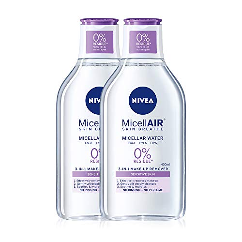 NIVEA Micellair Water Sensitive 400ml, Pack of 2 von NIVEA