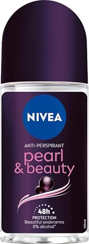 NIVEA Pearl & Beauty 48 H Antitranspirant in Kugel für Damen 50 ml von NIVEA