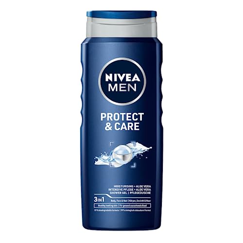 NIVEA Protect&Care Pflegendes Duschgel für Herren mit Aloe Vera 500ml von NIVEA