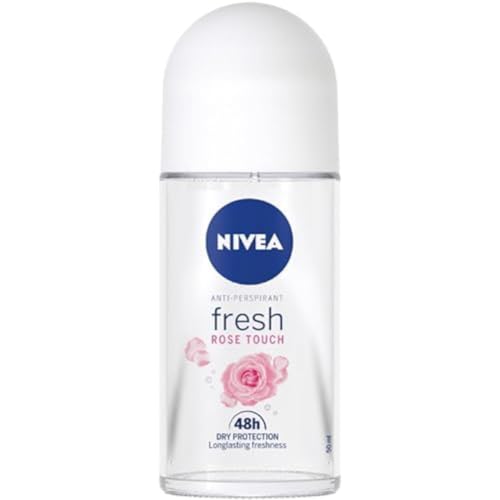 NIVEA Rose Touch 48 H Antitranspirant im Kugel für Damen 50 ml von NIVEA