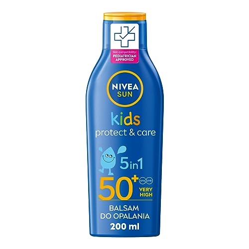 NIVEA Sun Kids Protect & Care Kinder-Blotion SPF 50+, 200ml von NIVEA