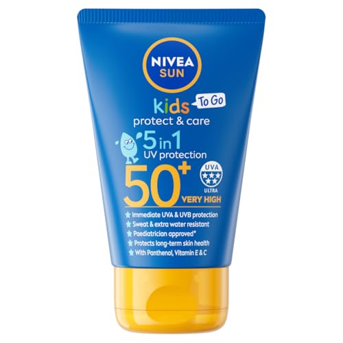NIVEA SUN Kids Protect & Care Kinder-Bonnenbalsam SPF 50+ Reisegröße 50ml von Nivea Sun