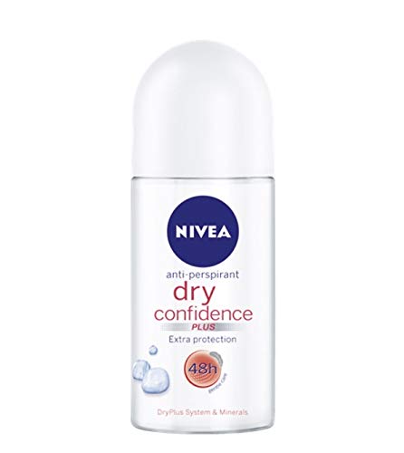 NIVEA Women "Dry Confidence Plus" Deo Roll-on, Anti-Perspirant - 3er Pack (3 x 50 ml) von NIVEA