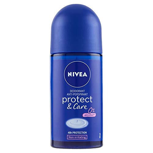 Nivea Deodorant Damen Protect & Care Roll-On, 50 ml, 3 Stück von NIVEA
