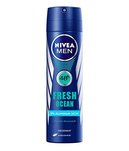 Nivea - Men 48 h fresh ocean long lasting deodorant 150 ml (Pack of 2) with fr... von NIVEA