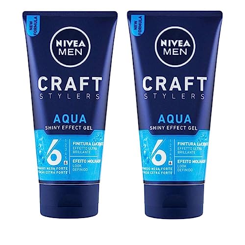 Nivea Men Aqua Styling Gel Mega 6 Strong 150 ml x 2 Gel von Nivea